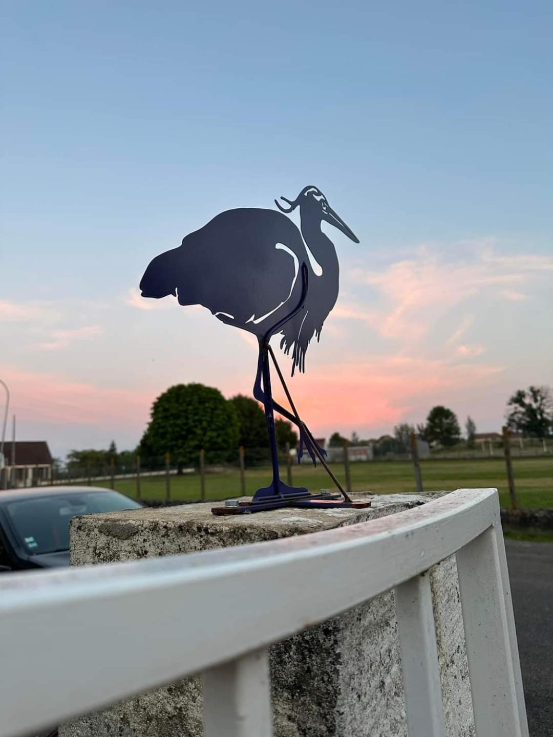 Le Heron Pourpre B&B Gastronomique Cronat Zewnętrze zdjęcie
